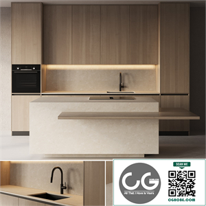 Kitchen in modern style Kitchen 02