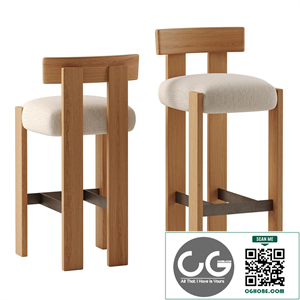 LOC BARSTOOL by Stahl and Band