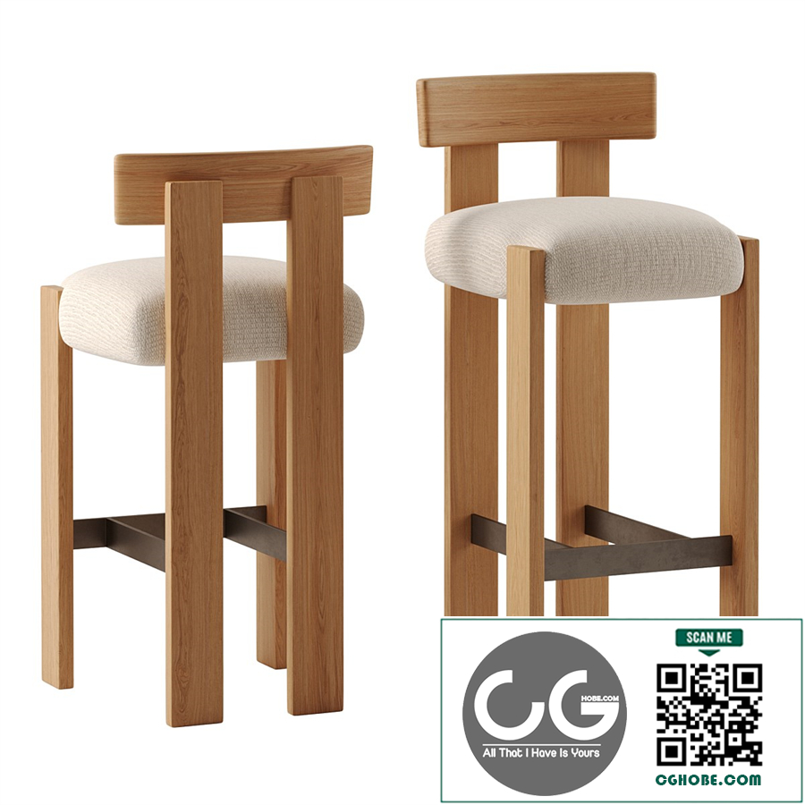 LOC BARSTOOL by Stahl and Band