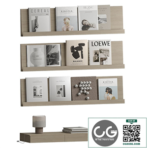 Shelf with Books
