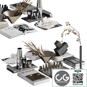 Decorative set Black