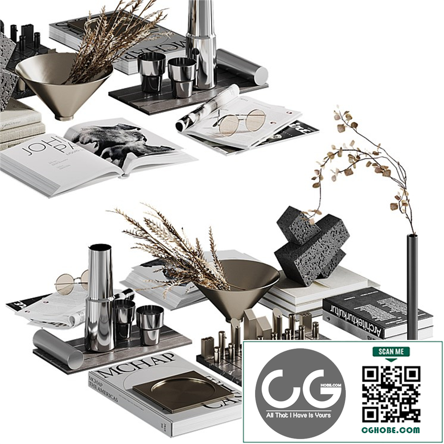 Decorative set Black