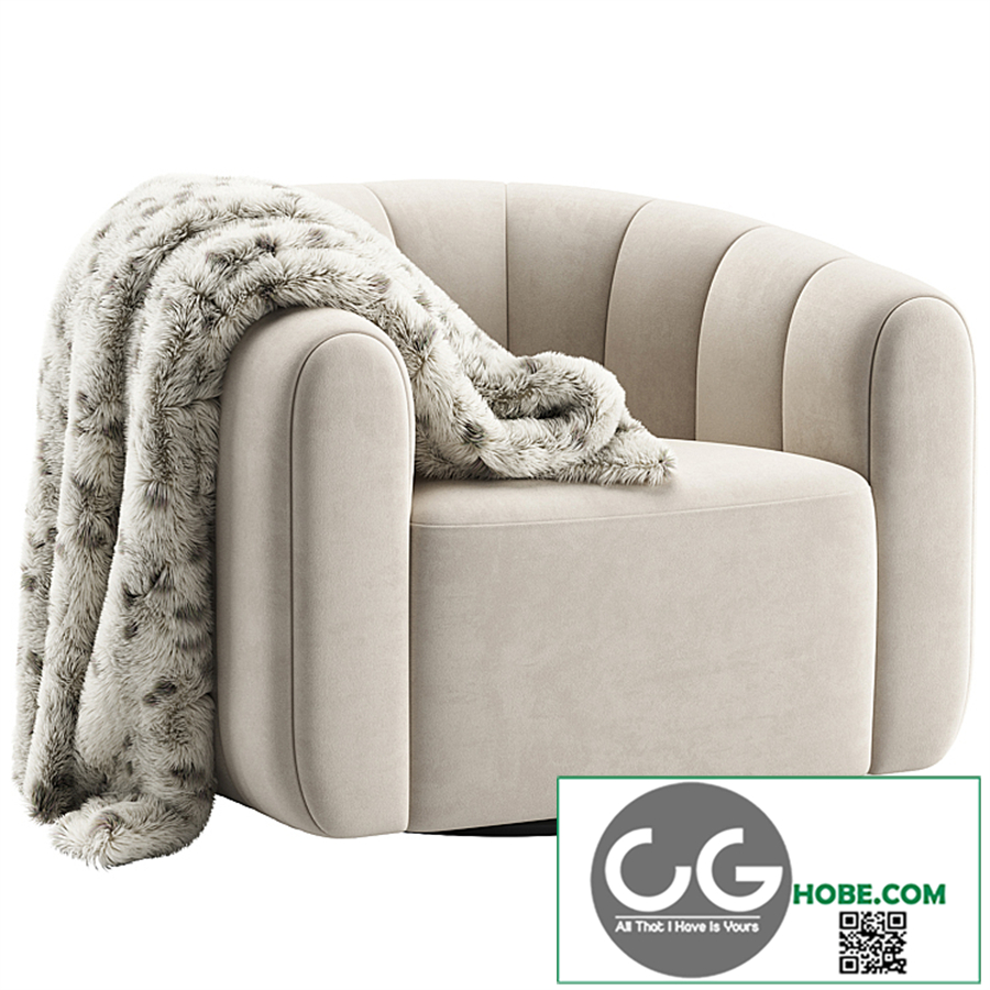 Fitz Swivel Chair / CB2