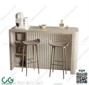 Bar counter 3D Model 05