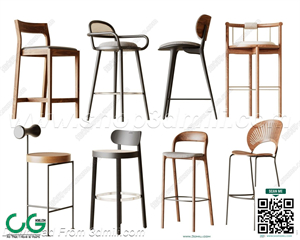 Bar counter 14 3D Model