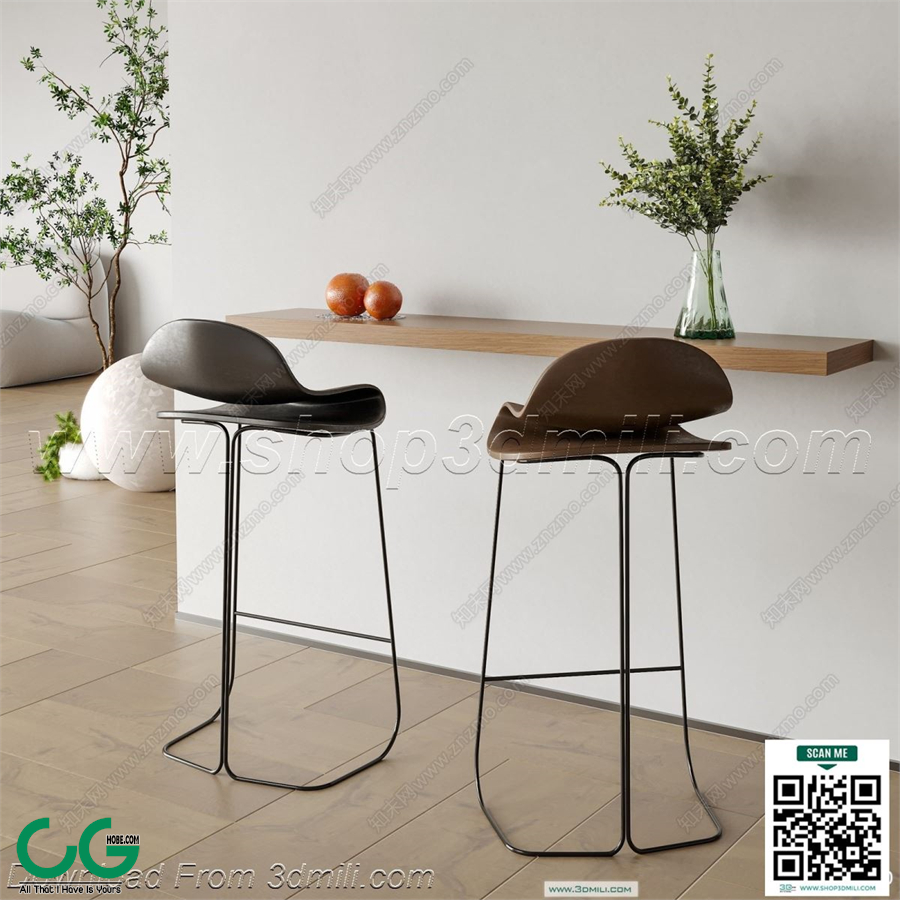 Bar counter 18 3D Model