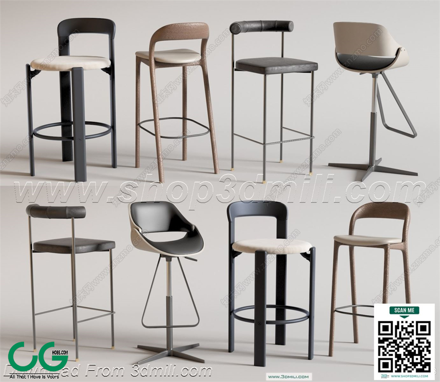 Bar counter 19 3D Model
