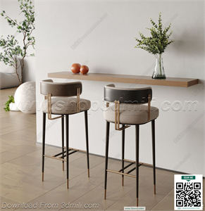 Bar counter 20 3D Model