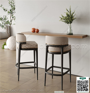 Bar counter 21 3D Model