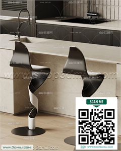 Bar counter 23 3D Model