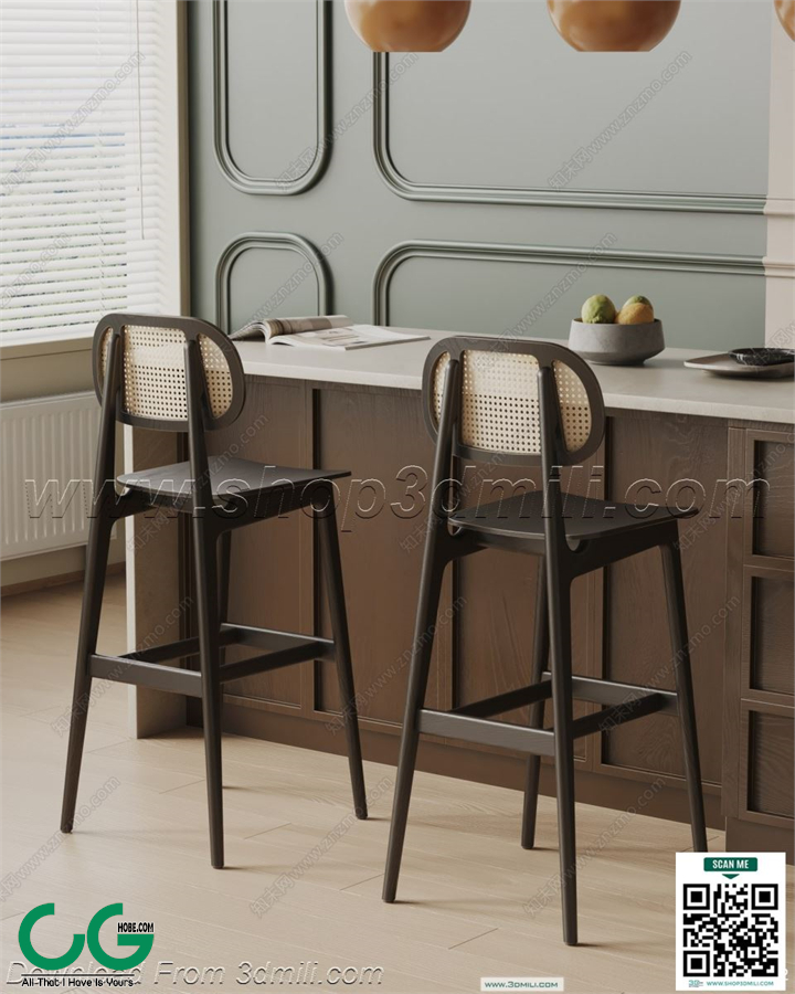 Bar counter 32 3D Model