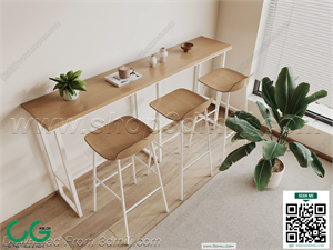 Bar counter 33 3D Model