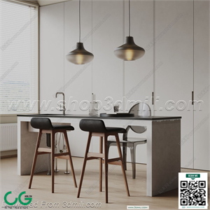 Bar counter 35 3D Model