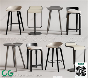 Bar counter 36 3D Model