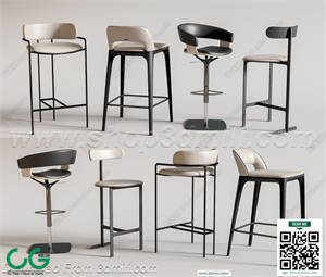 Bar counter 37 3D Model