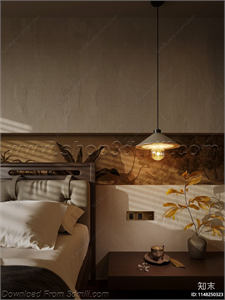 Modern Bedroom 114 3D Model