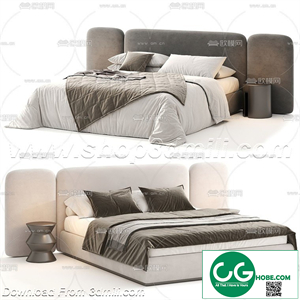 Modern Bedroom 13 3D Model