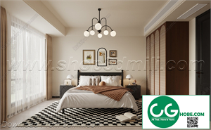 Modern Bedroom 89 3D Model