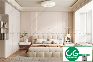 Modern Bedroom 99 3D Model