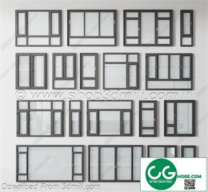 Windows 04 3D model