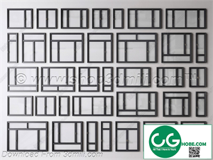 Windows 05 3D model