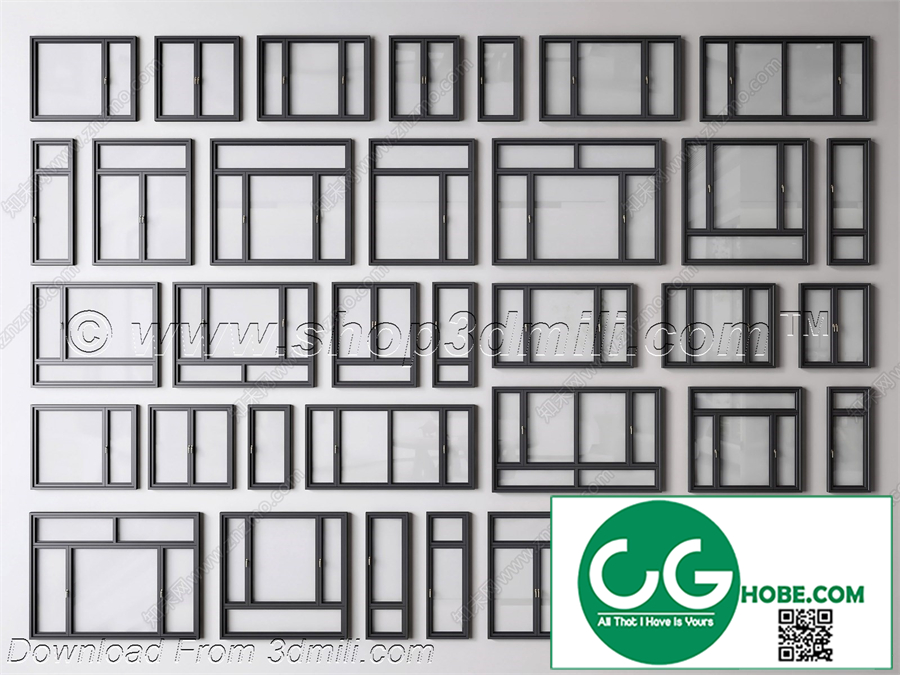 Windows 05 3D model