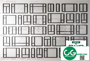 Windows 06 3D model