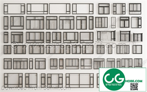 Windows 08 3D model