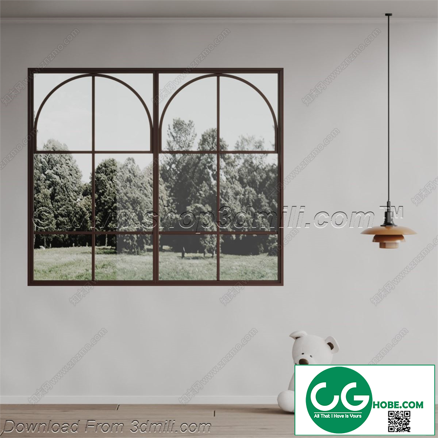 Windows 15 3D model
