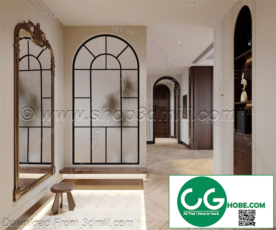 Windows 17 3D model