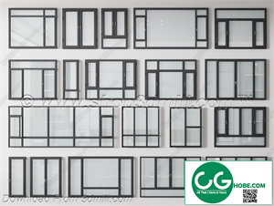 Windows 19 3D model