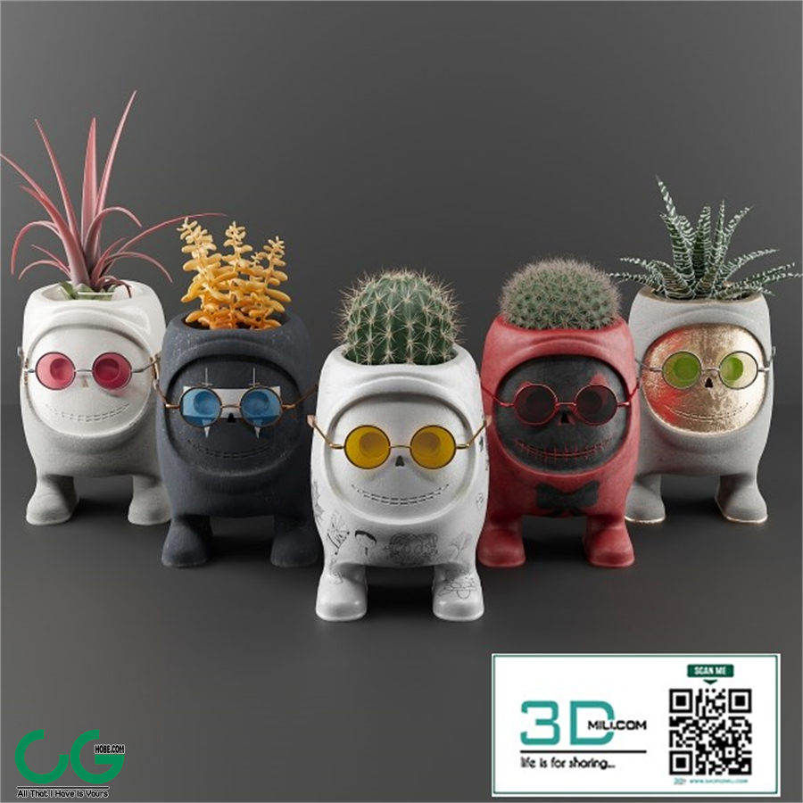Plant pot set