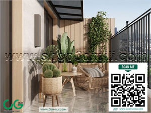 Outdoor chair balcony chair rattan leisure chair 08 3d model