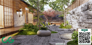 Outdoor chair balcony chair rattan leisure chair 14 3d model