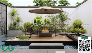 Outdoor chair balcony chair rattan leisure chair 28 3d model