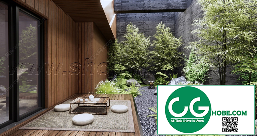 Outdoor chair balcony chair rattan leisure chair 42 3d model