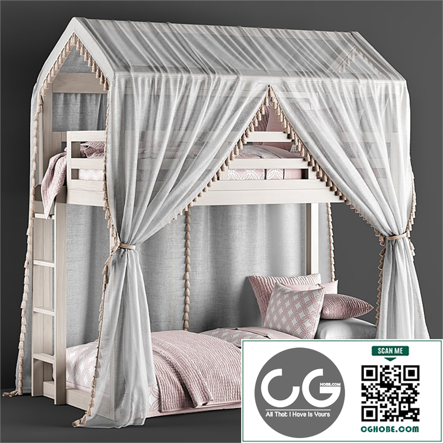 RH Cole House Bunk Bed