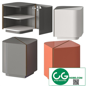 Meridiani Dimitri Bedside Table