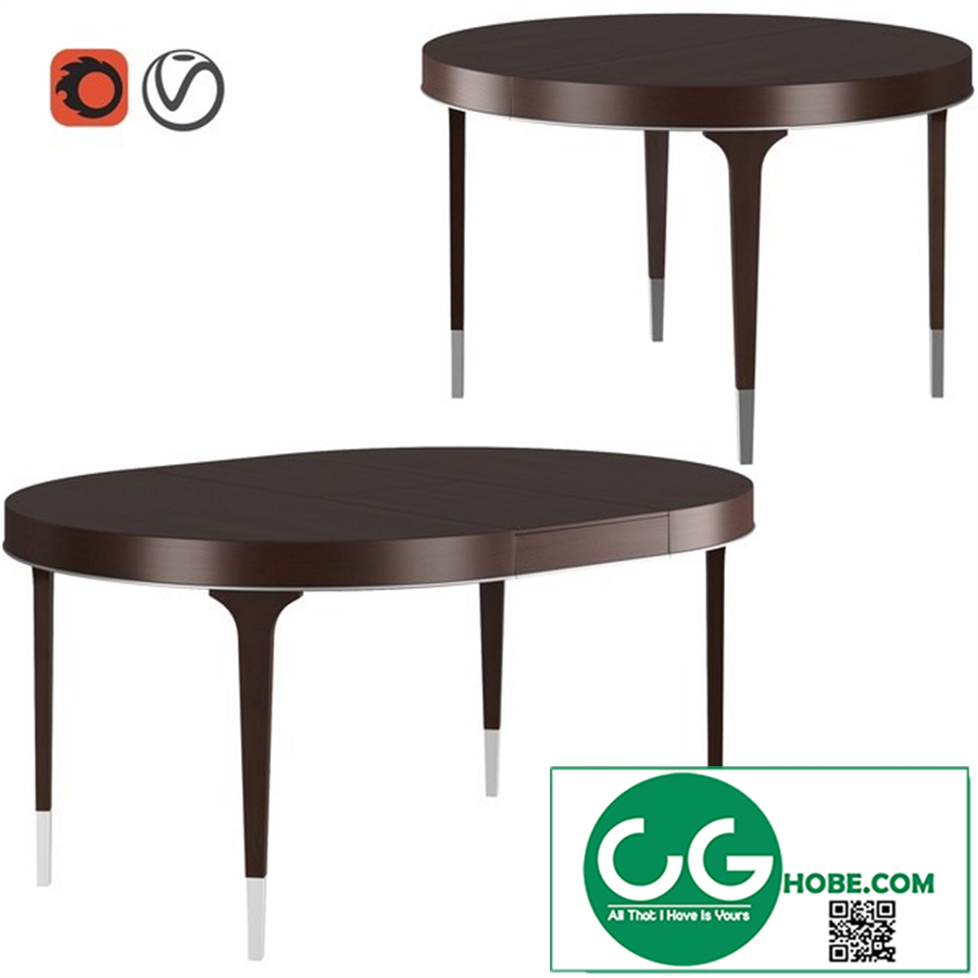 Dantone Home Grand Classic Round Dining Table