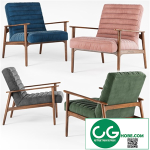 Article_Thetis Velvet Lounge Chair