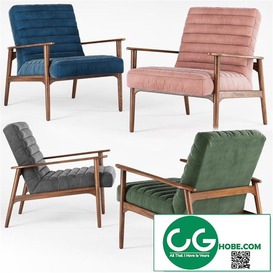 Article_Thetis Velvet Lounge Chair