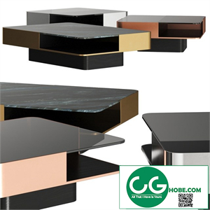 Red Edition Lounge Coffee Tables