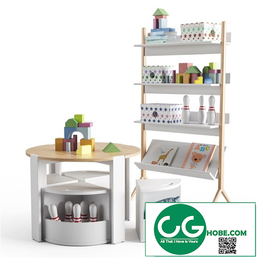 A set of items for the nursery from crate & kids