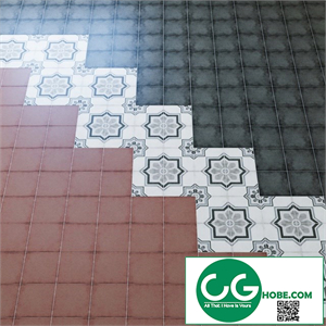 Porcelain tile collection EQUIPE ART NOUVEAU / EKIPE AR NUVO 20x20
