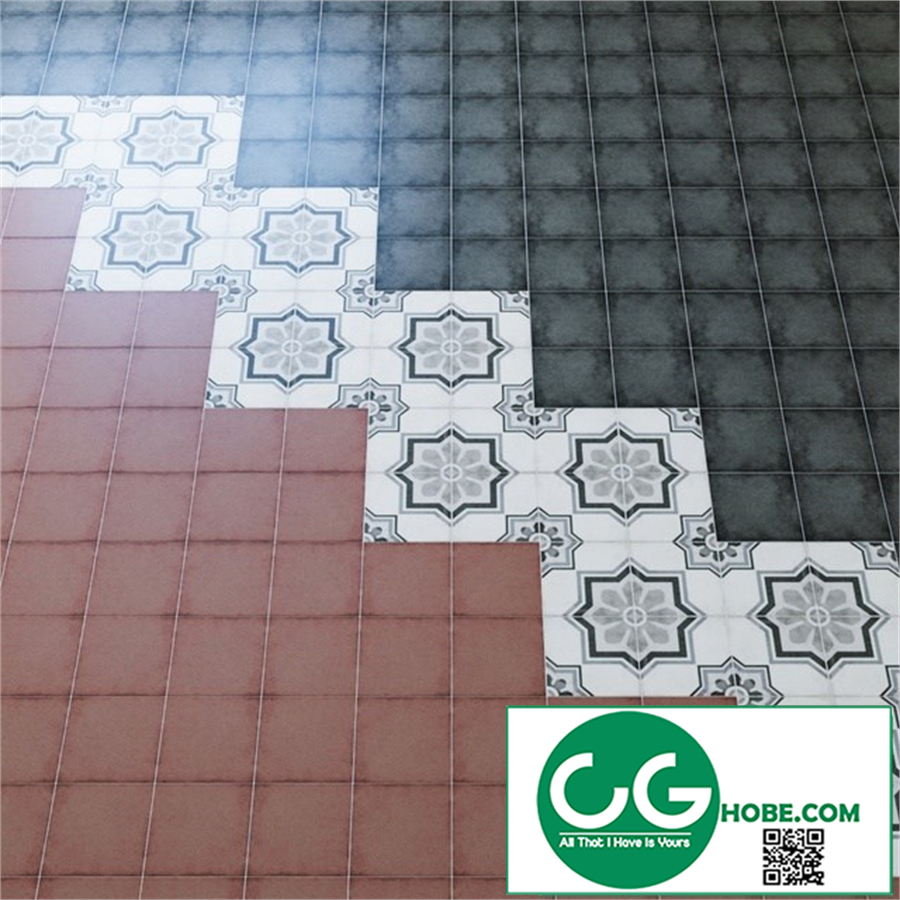 Porcelain tile collection EQUIPE ART NOUVEAU / EKIPE AR NUVO 20x20