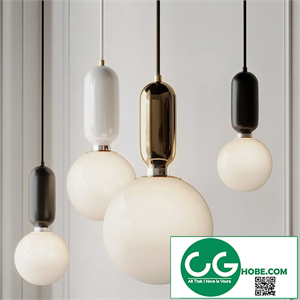 Modern Simple Led Pendant Lights - Glass Ball