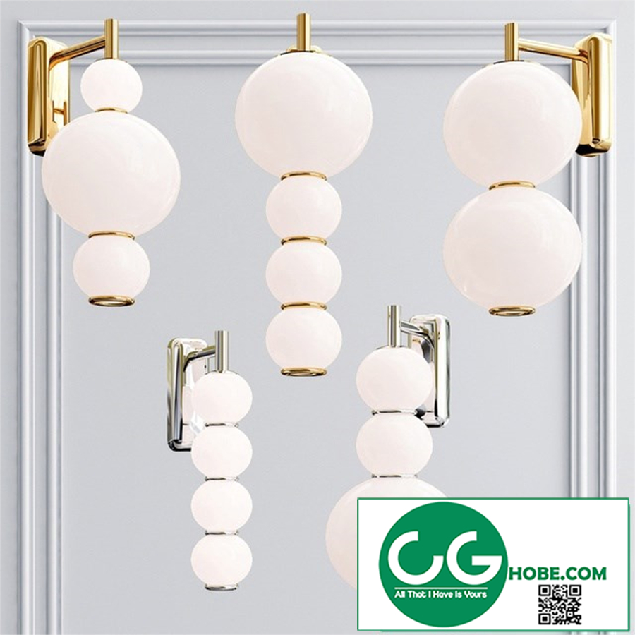 Collection pearls wall lamp