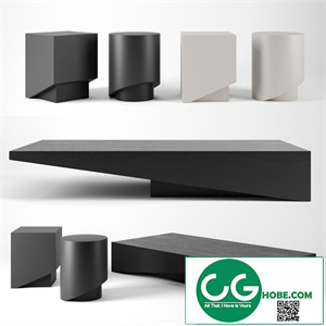 KOBE coffee tables by Piet Boon