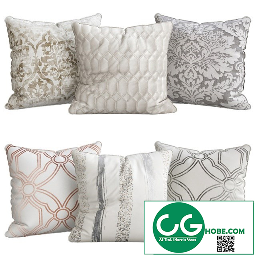 Pillows for sofa 6 pieces No. 138