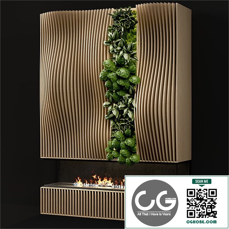 Fireplace modern 48